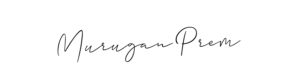 Once you've used our free online signature maker to create your best signature Allison_Script style, it's time to enjoy all of the benefits that Murugan Prem name signing documents. Murugan Prem signature style 2 images and pictures png