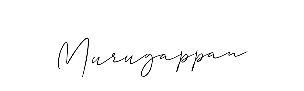 Create a beautiful signature design for name Murugappan. With this signature (Allison_Script) fonts, you can make a handwritten signature for free. Murugappan signature style 2 images and pictures png