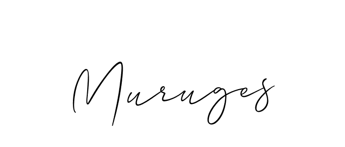 Make a short Muruges signature style. Manage your documents anywhere anytime using Allison_Script. Create and add eSignatures, submit forms, share and send files easily. Muruges signature style 2 images and pictures png
