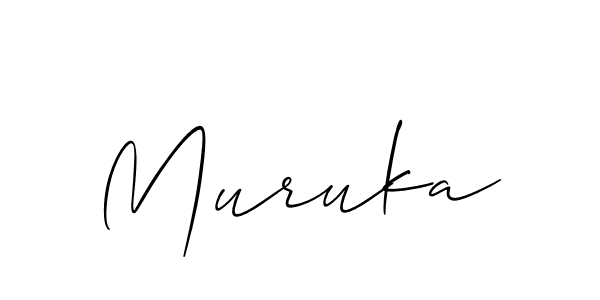 Make a beautiful signature design for name Muruka. Use this online signature maker to create a handwritten signature for free. Muruka signature style 2 images and pictures png