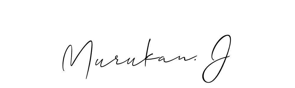 How to make Murukan. J name signature. Use Allison_Script style for creating short signs online. This is the latest handwritten sign. Murukan. J signature style 2 images and pictures png