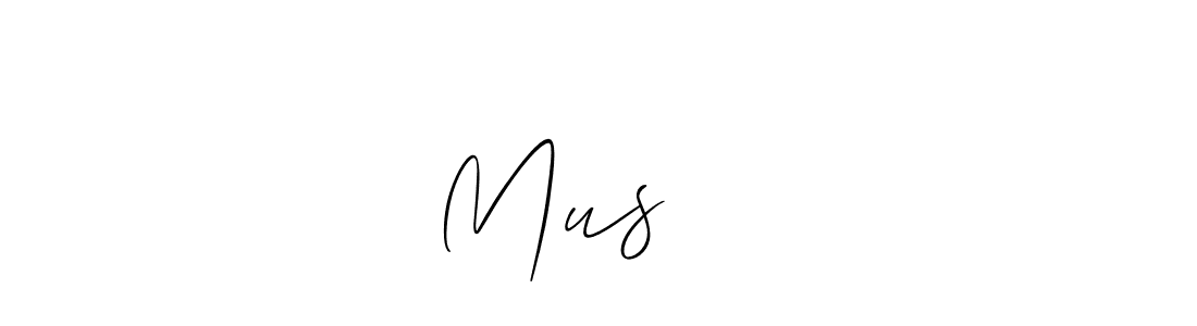 Use a signature maker to create a handwritten signature online. With this signature software, you can design (Allison_Script) your own signature for name Musمصدق. Musمصدق signature style 2 images and pictures png