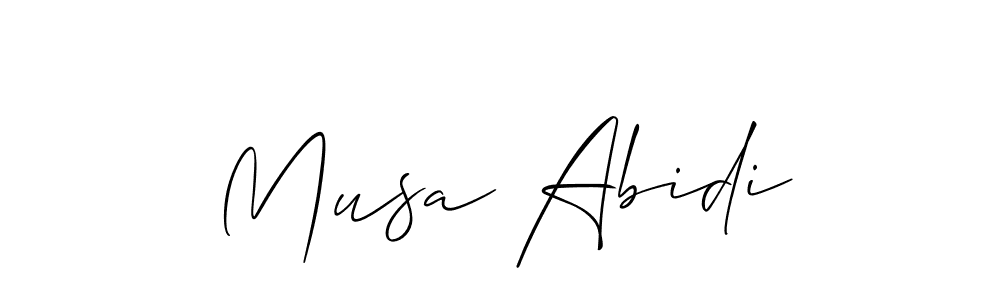 Check out images of Autograph of Musa Abidi name. Actor Musa Abidi Signature Style. Allison_Script is a professional sign style online. Musa Abidi signature style 2 images and pictures png