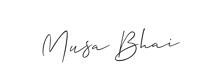 Best and Professional Signature Style for Musa Bhai. Allison_Script Best Signature Style Collection. Musa Bhai signature style 2 images and pictures png