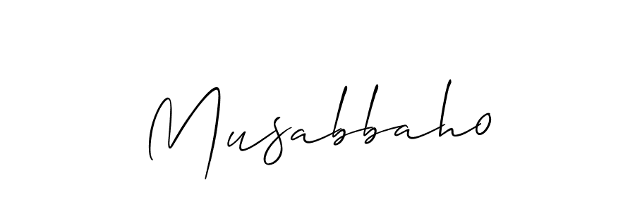 It looks lik you need a new signature style for name Musabbah0. Design unique handwritten (Allison_Script) signature with our free signature maker in just a few clicks. Musabbah0 signature style 2 images and pictures png