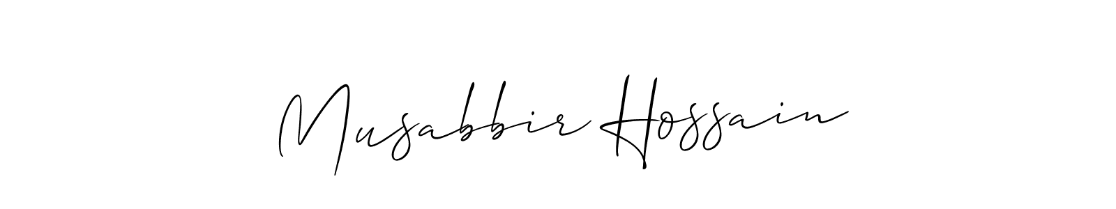 Best and Professional Signature Style for Musabbir Hossain. Allison_Script Best Signature Style Collection. Musabbir Hossain signature style 2 images and pictures png