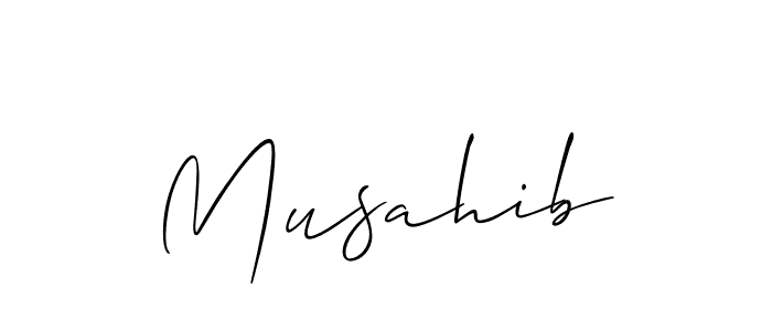How to make Musahib name signature. Use Allison_Script style for creating short signs online. This is the latest handwritten sign. Musahib signature style 2 images and pictures png