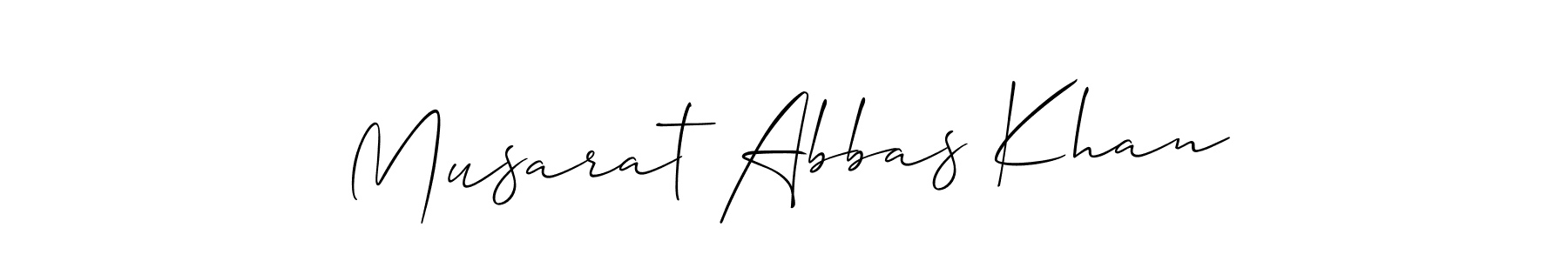 Here are the top 10 professional signature styles for the name Musarat Abbas Khan. These are the best autograph styles you can use for your name. Musarat Abbas Khan signature style 2 images and pictures png