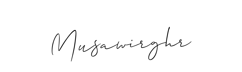 Once you've used our free online signature maker to create your best signature Allison_Script style, it's time to enjoy all of the benefits that Musawirghr name signing documents. Musawirghr signature style 2 images and pictures png