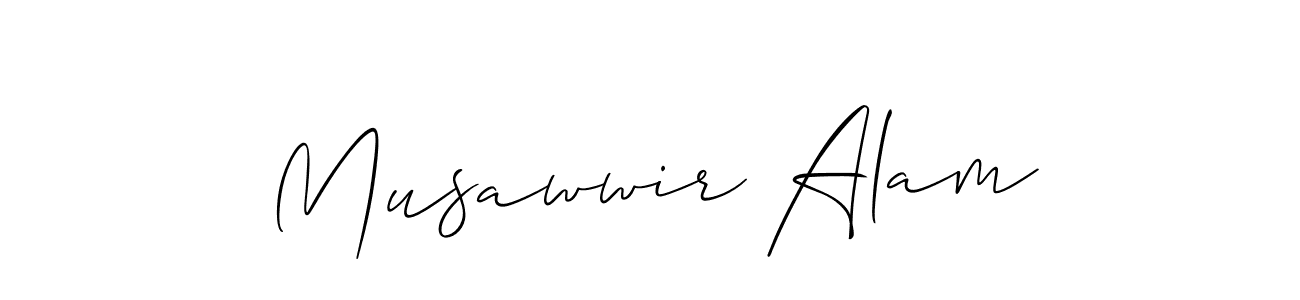 Best and Professional Signature Style for Musawwir Alam. Allison_Script Best Signature Style Collection. Musawwir Alam signature style 2 images and pictures png