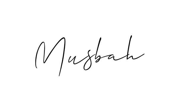 Musbah stylish signature style. Best Handwritten Sign (Allison_Script) for my name. Handwritten Signature Collection Ideas for my name Musbah. Musbah signature style 2 images and pictures png