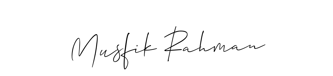 Similarly Allison_Script is the best handwritten signature design. Signature creator online .You can use it as an online autograph creator for name Musfik Rahman. Musfik Rahman signature style 2 images and pictures png