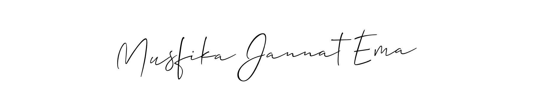 This is the best signature style for the Musfika Jannat Ema name. Also you like these signature font (Allison_Script). Mix name signature. Musfika Jannat Ema signature style 2 images and pictures png