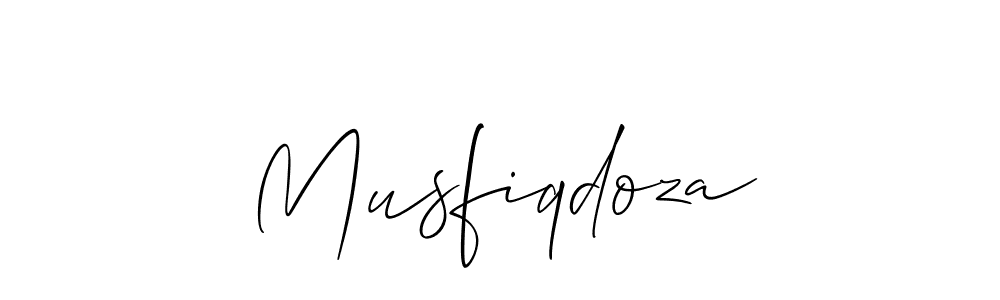 Allison_Script is a professional signature style that is perfect for those who want to add a touch of class to their signature. It is also a great choice for those who want to make their signature more unique. Get Musfiqdoza name to fancy signature for free. Musfiqdoza signature style 2 images and pictures png