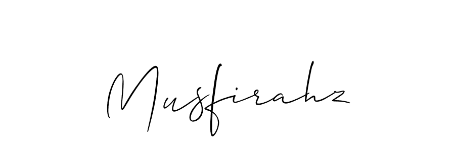 Also we have Musfirahz name is the best signature style. Create professional handwritten signature collection using Allison_Script autograph style. Musfirahz signature style 2 images and pictures png