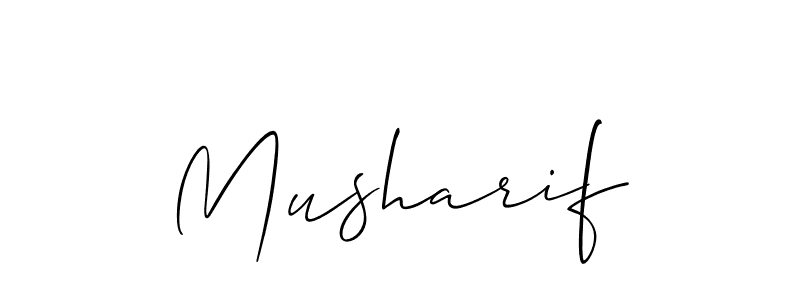 Make a short Musharif signature style. Manage your documents anywhere anytime using Allison_Script. Create and add eSignatures, submit forms, share and send files easily. Musharif signature style 2 images and pictures png