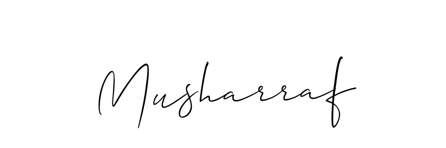 You should practise on your own different ways (Allison_Script) to write your name (Musharraf) in signature. don't let someone else do it for you. Musharraf signature style 2 images and pictures png