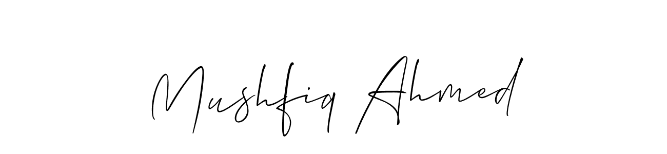 See photos of Mushfiq Ahmed official signature by Spectra . Check more albums & portfolios. Read reviews & check more about Allison_Script font. Mushfiq Ahmed signature style 2 images and pictures png