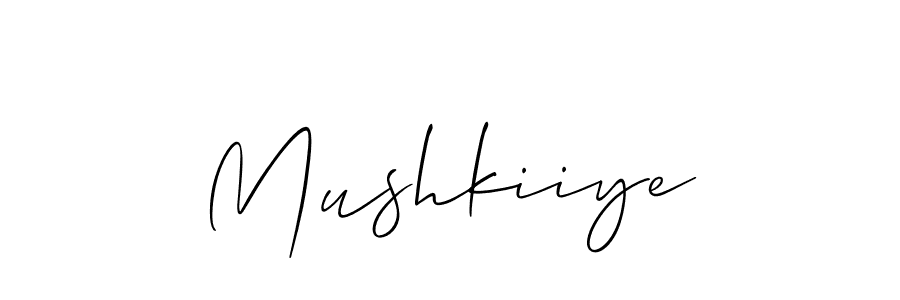 You can use this online signature creator to create a handwritten signature for the name Mushkiiye. This is the best online autograph maker. Mushkiiye signature style 2 images and pictures png