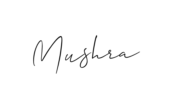 You should practise on your own different ways (Allison_Script) to write your name (Mushra) in signature. don't let someone else do it for you. Mushra signature style 2 images and pictures png