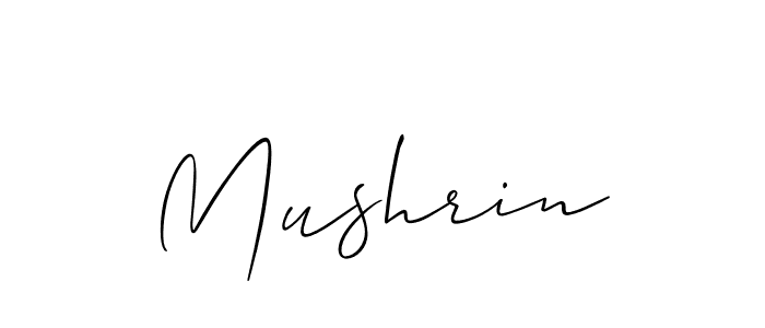 Once you've used our free online signature maker to create your best signature Allison_Script style, it's time to enjoy all of the benefits that Mushrin name signing documents. Mushrin signature style 2 images and pictures png