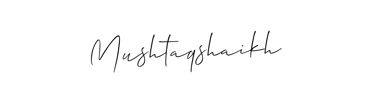 Make a beautiful signature design for name Mushtaqshaikh. Use this online signature maker to create a handwritten signature for free. Mushtaqshaikh signature style 2 images and pictures png