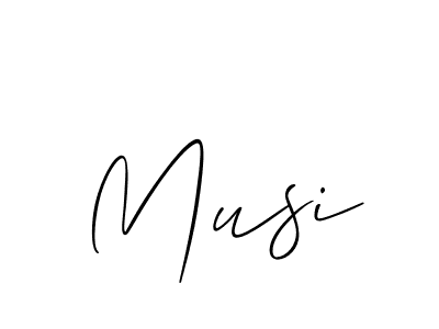 Also You can easily find your signature by using the search form. We will create Musi name handwritten signature images for you free of cost using Allison_Script sign style. Musi signature style 2 images and pictures png