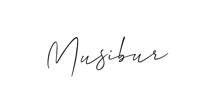 Also we have Musibur name is the best signature style. Create professional handwritten signature collection using Allison_Script autograph style. Musibur signature style 2 images and pictures png