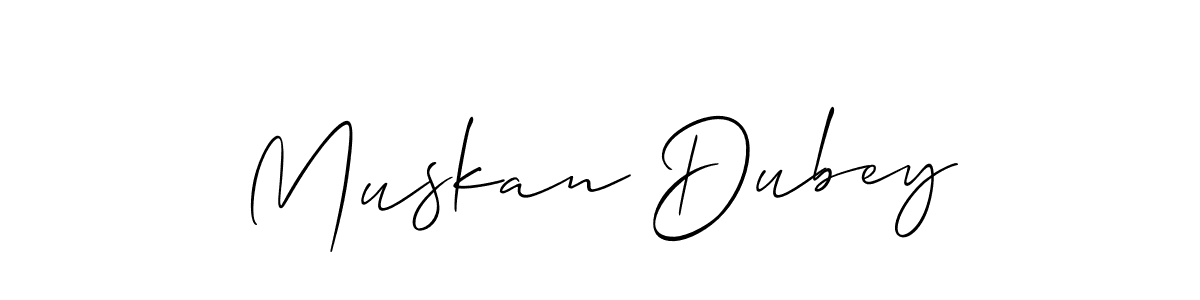 Best and Professional Signature Style for Muskan Dubey. Allison_Script Best Signature Style Collection. Muskan Dubey signature style 2 images and pictures png