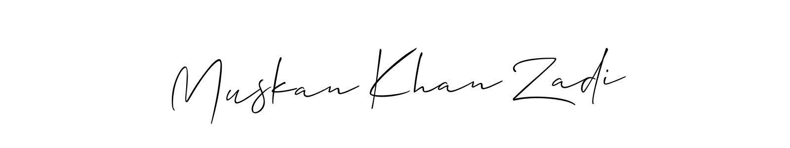 Best and Professional Signature Style for Muskan Khan Zadi. Allison_Script Best Signature Style Collection. Muskan Khan Zadi signature style 2 images and pictures png