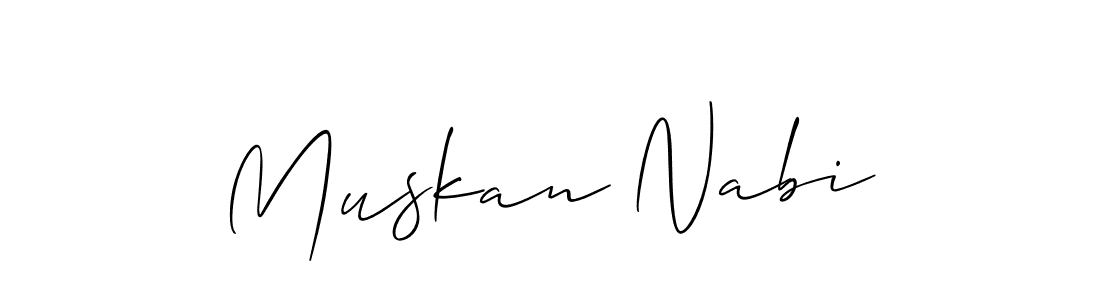 This is the best signature style for the Muskan Nabi name. Also you like these signature font (Allison_Script). Mix name signature. Muskan Nabi signature style 2 images and pictures png