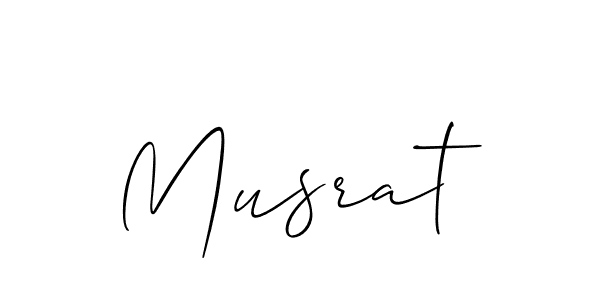 if you are searching for the best signature style for your name Musrat. so please give up your signature search. here we have designed multiple signature styles  using Allison_Script. Musrat signature style 2 images and pictures png