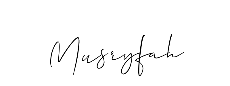 Check out images of Autograph of Musryfah name. Actor Musryfah Signature Style. Allison_Script is a professional sign style online. Musryfah signature style 2 images and pictures png