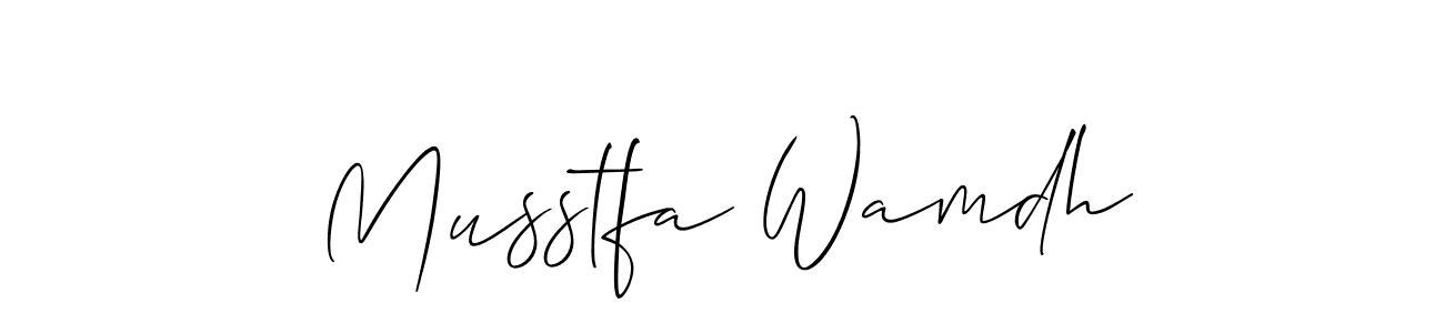 You can use this online signature creator to create a handwritten signature for the name Musstfa Wamdh. This is the best online autograph maker. Musstfa Wamdh signature style 2 images and pictures png