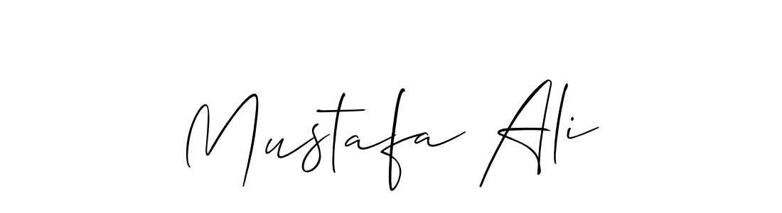 Allison_Script is a professional signature style that is perfect for those who want to add a touch of class to their signature. It is also a great choice for those who want to make their signature more unique. Get Mustafa Ali name to fancy signature for free. Mustafa Ali signature style 2 images and pictures png