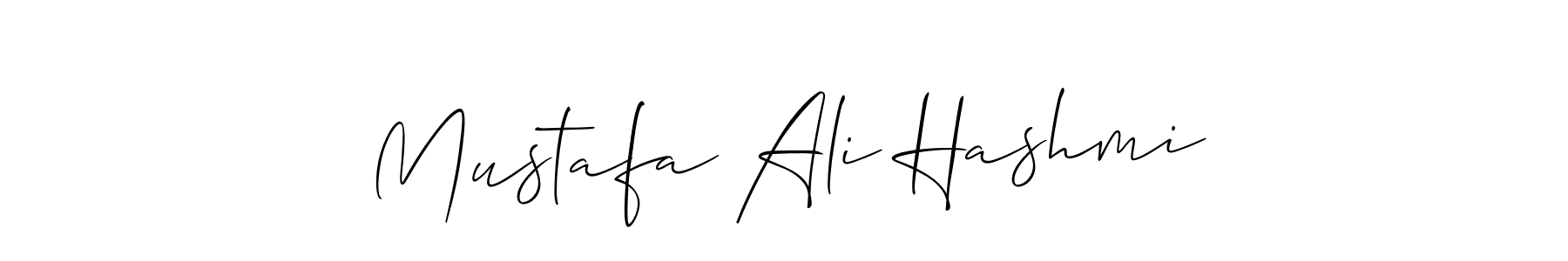 Best and Professional Signature Style for Mustafa Ali Hashmi. Allison_Script Best Signature Style Collection. Mustafa Ali Hashmi signature style 2 images and pictures png