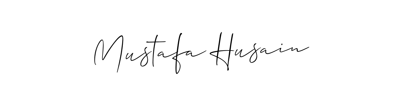 Once you've used our free online signature maker to create your best signature Allison_Script style, it's time to enjoy all of the benefits that Mustafa Husain name signing documents. Mustafa Husain signature style 2 images and pictures png