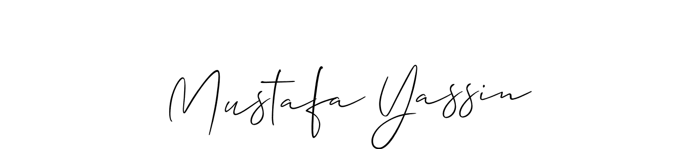 This is the best signature style for the Mustafa Yassin name. Also you like these signature font (Allison_Script). Mix name signature. Mustafa Yassin signature style 2 images and pictures png