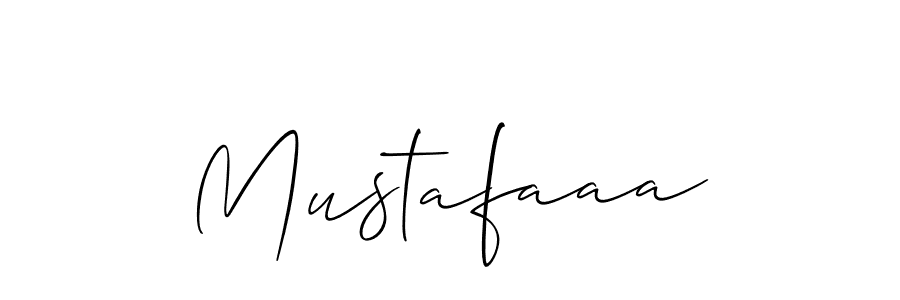 Make a short Mustafaaa signature style. Manage your documents anywhere anytime using Allison_Script. Create and add eSignatures, submit forms, share and send files easily. Mustafaaa signature style 2 images and pictures png