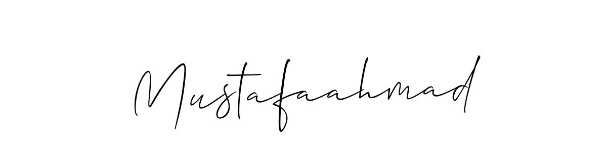 The best way (Allison_Script) to make a short signature is to pick only two or three words in your name. The name Mustafaahmad include a total of six letters. For converting this name. Mustafaahmad signature style 2 images and pictures png