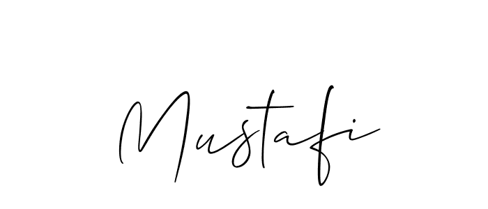 Design your own signature with our free online signature maker. With this signature software, you can create a handwritten (Allison_Script) signature for name Mustafi. Mustafi signature style 2 images and pictures png