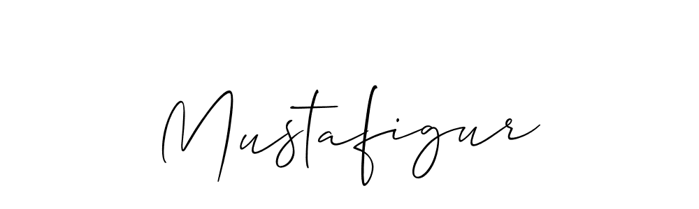 Use a signature maker to create a handwritten signature online. With this signature software, you can design (Allison_Script) your own signature for name Mustafigur. Mustafigur signature style 2 images and pictures png
