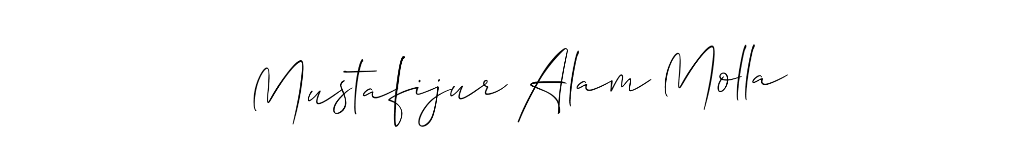 Also You can easily find your signature by using the search form. We will create Mustafijur Alam Molla name handwritten signature images for you free of cost using Allison_Script sign style. Mustafijur Alam Molla signature style 2 images and pictures png