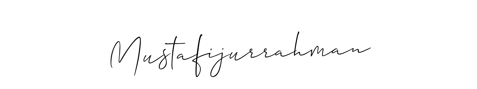You should practise on your own different ways (Allison_Script) to write your name (Mustafijurrahman) in signature. don't let someone else do it for you. Mustafijurrahman signature style 2 images and pictures png