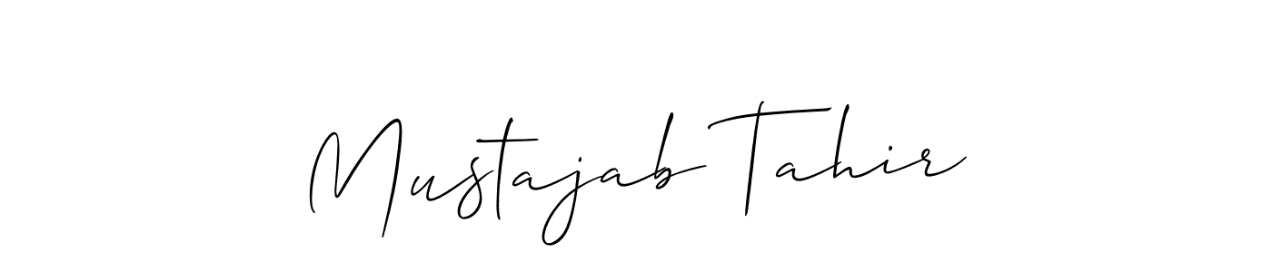See photos of Mustajab Tahir official signature by Spectra . Check more albums & portfolios. Read reviews & check more about Allison_Script font. Mustajab Tahir signature style 2 images and pictures png