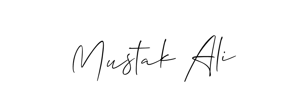 if you are searching for the best signature style for your name Mustak Ali. so please give up your signature search. here we have designed multiple signature styles  using Allison_Script. Mustak Ali signature style 2 images and pictures png