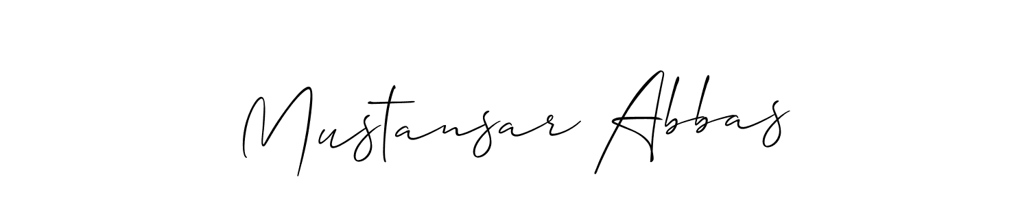 Once you've used our free online signature maker to create your best signature Allison_Script style, it's time to enjoy all of the benefits that Mustansar Abbas name signing documents. Mustansar Abbas signature style 2 images and pictures png
