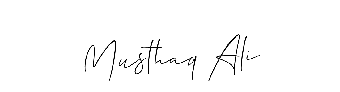 if you are searching for the best signature style for your name Musthaq Ali. so please give up your signature search. here we have designed multiple signature styles  using Allison_Script. Musthaq Ali signature style 2 images and pictures png