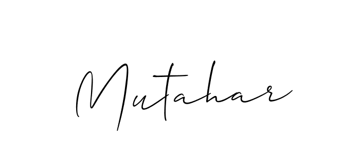 Similarly Allison_Script is the best handwritten signature design. Signature creator online .You can use it as an online autograph creator for name Mutahar. Mutahar signature style 2 images and pictures png