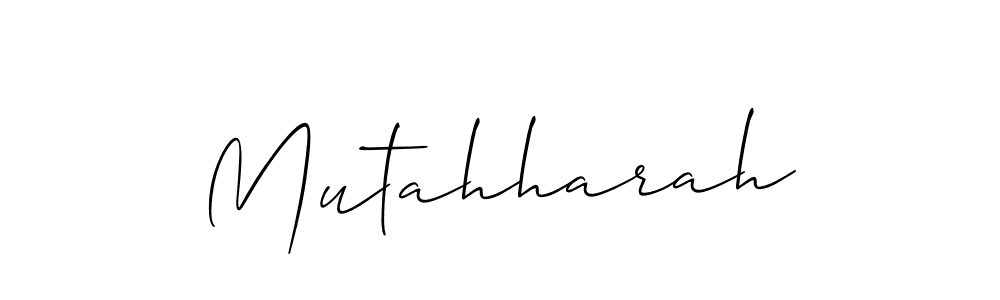 Also You can easily find your signature by using the search form. We will create Mutahharah name handwritten signature images for you free of cost using Allison_Script sign style. Mutahharah signature style 2 images and pictures png